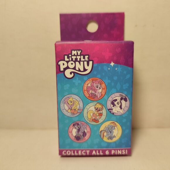 My Little Pony Blind Box Series Enamel Pins Full Set Of 6 Official Lapel Badges - Picture 10 of 10